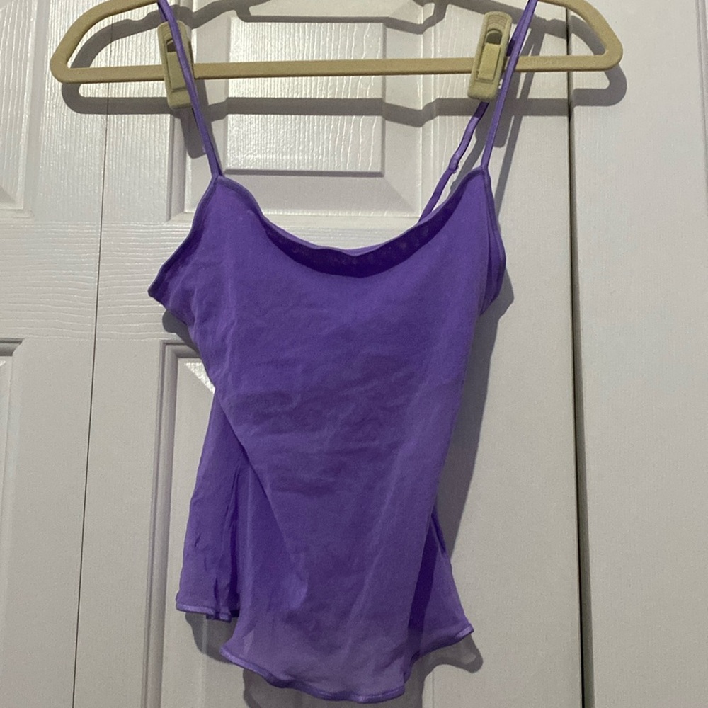 Purple made in italy cami